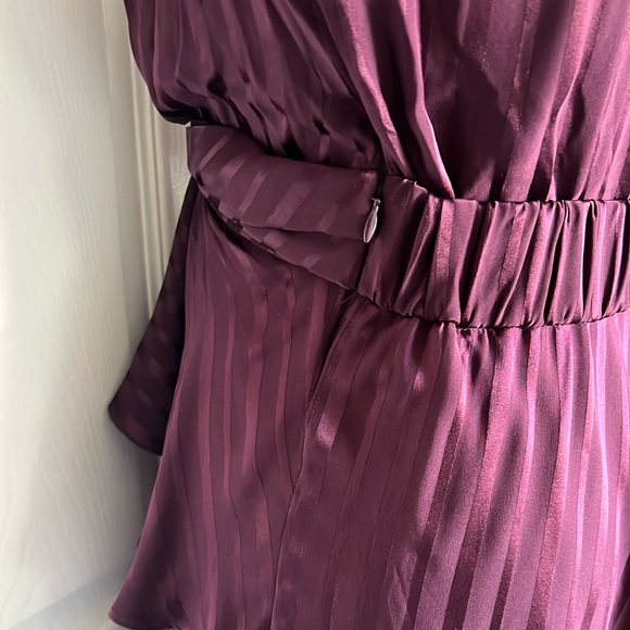 A.L.C Woman Avi Twist-front Silk-jacquard Peplum - Picture 9 of 11